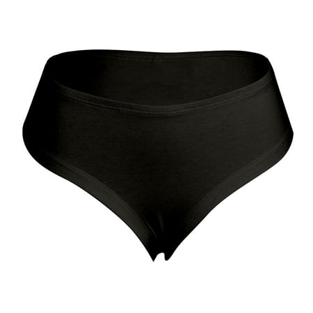 

dmqupv Womens Valentine Tops Women Underpants Seamless Lingerie Briefs Knickers Underwear Panties Lady plus Size Lingerie Robe Black Large