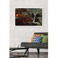 thumbnail image 2 of Dungeons and Dragons - Drizzt vs Demogorgon Wall Poster, 22.375" x 34" Framed, 2 of 6