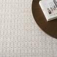 thumbnail image 6 of SAFAVIEH Martha Stewart Serenity Felicia Bordered Area Rug, Ivory/Grey, 4' x 6', 6 of 10