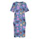 thumbnail image 4 of Happy axolotl - blue Loose Pocket Dress elegant guest wedding dress womans clothing, 4 of 7