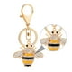 thumbnail image 3 of 1 pieza llavero creativo llavero de abeja de coche colgante de bolso de moda (dorado), 3 of 5