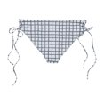thumbnail image 2 of Tavik Womens Bebe Lace Up Sides Bikini Swim Bottom bluwhite XS, 2 of 2