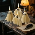 thumbnail image 7 of Ghost Candles Halloween Ghost Decor Halloween Decor Halloween Candles Halloween Spooky Candle Ambiance Home Styling Wax Set Spooky Gift Scented Candle, 7 of 7