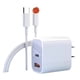 thumbnail image 4 of Cabezal de carga rápida PD20W de puerto dual con certificación 3C para cargador Apple 15 compatible con cabezal de carga de teléfono móvil, 4 of 5