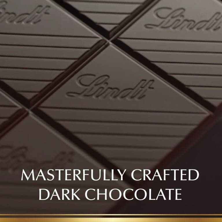 Lindt Excellence Dark Cocoa Pure 82% Cocoa Chocolate Bar 80g