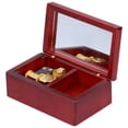 thumbnail image 1 of Caja De Música, Estuche De Almacenamiento De Joyería Musical, Caja De Música De Madera Caja De Música De Madera, Regalo De Caja De Música, Regalo De Vacaciones Para Tocador OTVIAP Pista de color de madera roja: para El viaje de Chihiro, 1 of 8
