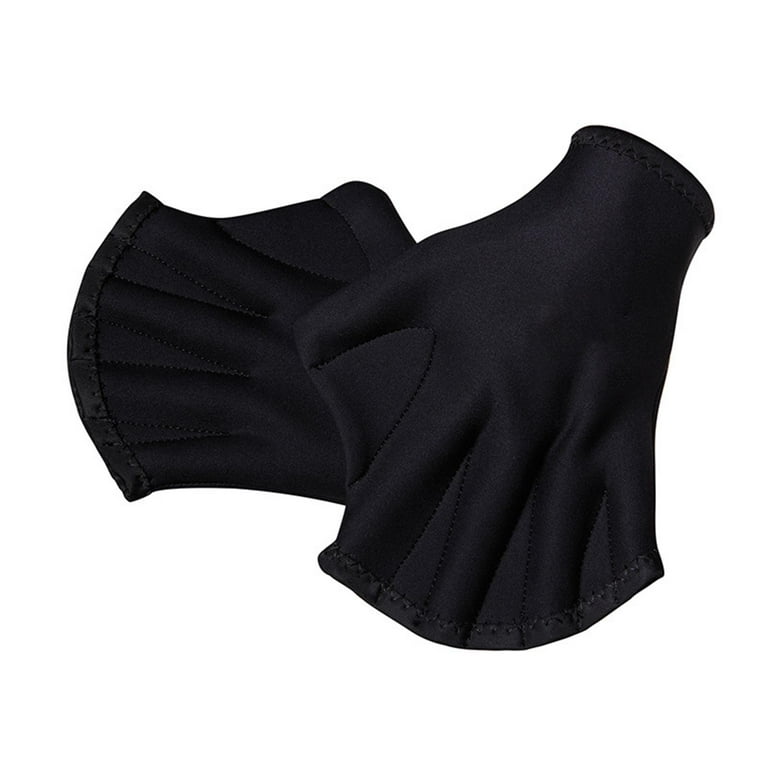 3 Paires De Gants De Natation NBEADS En Silicone – Palmes Palmées, Bleu Ciel, Pour Entraînement, Plongée Et Triathlon