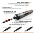 thumbnail image 3 of New Arrivals Cordless USB Digital Soldering Iron Adjustable Temperature, 3 of 8
