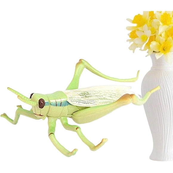 Toy - Simulation Kids Toys | Assorted Figures Small Animal Model For Scene Decoration Event SuppliesGrasshopper