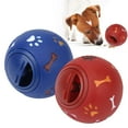 thumbnail image 2 of 1x Pet Dogs Chew Puzzle Ball Dog Treat Ball Food Dispenser Interactive Fun X5Y5, 2 of 9