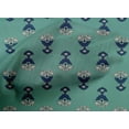 thumbnail image 4 of oneOone Cotton Cambric Fabric Leaves & Floral Block Print Sewing Fabric BTY 56 Inch Wide, 4 of 4
