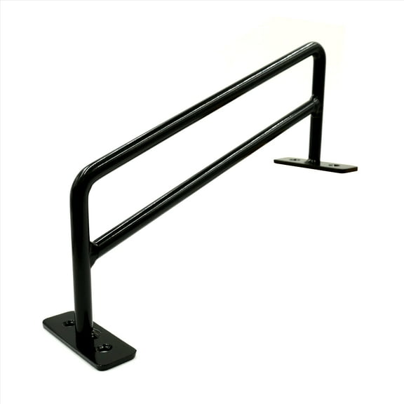 Slushcult Fingerboard Rail - D.I.Y. 5-Stair Down Rail Black