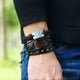thumbnail image 3 of Conjunto De Pulsera De Cuero De PU, 3 of 7