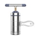 thumbnail image 1 of Naiovety Máquina para hacer fideos Manual de acero inoxidable para restaurante en casa con 6 cabezales, máquina portátil para prensar Pastas Cocina y Comedor, 1 of 6