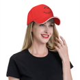 thumbnail image 3 of Snowman Face Hat Adjustable Funny Sandwich Baseball Cap Curved Visor Men Women, 3 of 6
