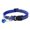 C, variant on Kna Reflective Pet Collar With Adjustable Black Nylon Dog/Cat Collar Night Strap With Hook & Loop Closure