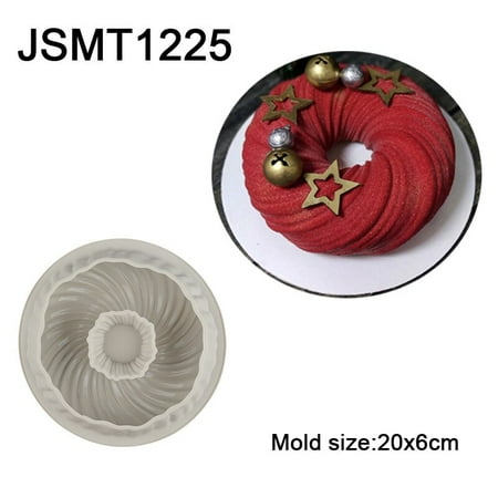 

29 Silicone Ca Mold Nonstick Heat Resistant Reusable Baking Tools Tray DIY Birthday Christmas Baware Lace Shape Mousse Mould