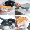 thumbnail image 4 of Cepillo Para Fregar La Cocina Cepillo Para Platos Con Esponja Cepillo De Limpieza Para Sartenes Ollas Fregadero Vajilla Utensilios De Cocina Inevent HA023162-00, 4 of 7