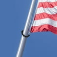 thumbnail image 4 of Flagpole Retainer Ring Keep Flag Close to Pole Tool Beaded Flag Pole Ring, 4 of 9