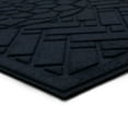 thumbnail image 3 of Mohawk Home Entry Recycled Rubber Non-Slip Indoor Outdoor Stoney Medallion Blue Oversize Doormat, 2' X 4', 3 of 8