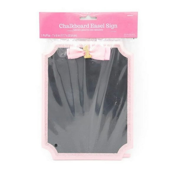 Amscan 1st Birthday Chalkboard Sign