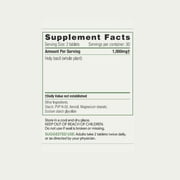 AKSHAR AYURVEDA Holy Basil Tablets Adrenal Wellness Supplement for Men and Women, 60 Count