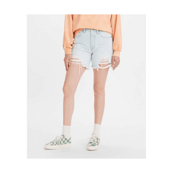Levi's Women's 501 High-Rise Midi Jean Shorts - Shake It Up, 34