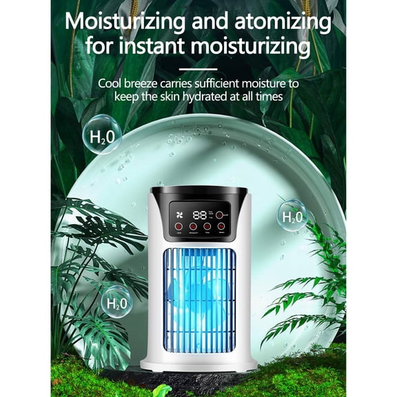 ESULOMP Refrigerator, Household Dormitory, Student Desktop Electric Fan, Small Wind, Large Office, USB Refrigeration Fan