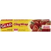 (2 pack) (2 pack) Glad ClingWrap Plastic Food Wrap - 300 sq ft Roll