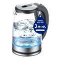 thumbnail image 1 of Hervidor eléctrico kemzez de 2 L y 1500 W de vidrio de borosilicato, 1 of 7