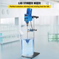 thumbnail image 2 of VEVOR Mélangeur Électrique 20L 2000RPM Numérique 200W pour Laboratoire, Vitesse Variable, 2 of 9