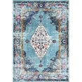 thumbnail image 2 of nuLOOM Vintage Medallion Veronica Aqua 5' 3" x 7' 7" Area Rug, 2 of 5