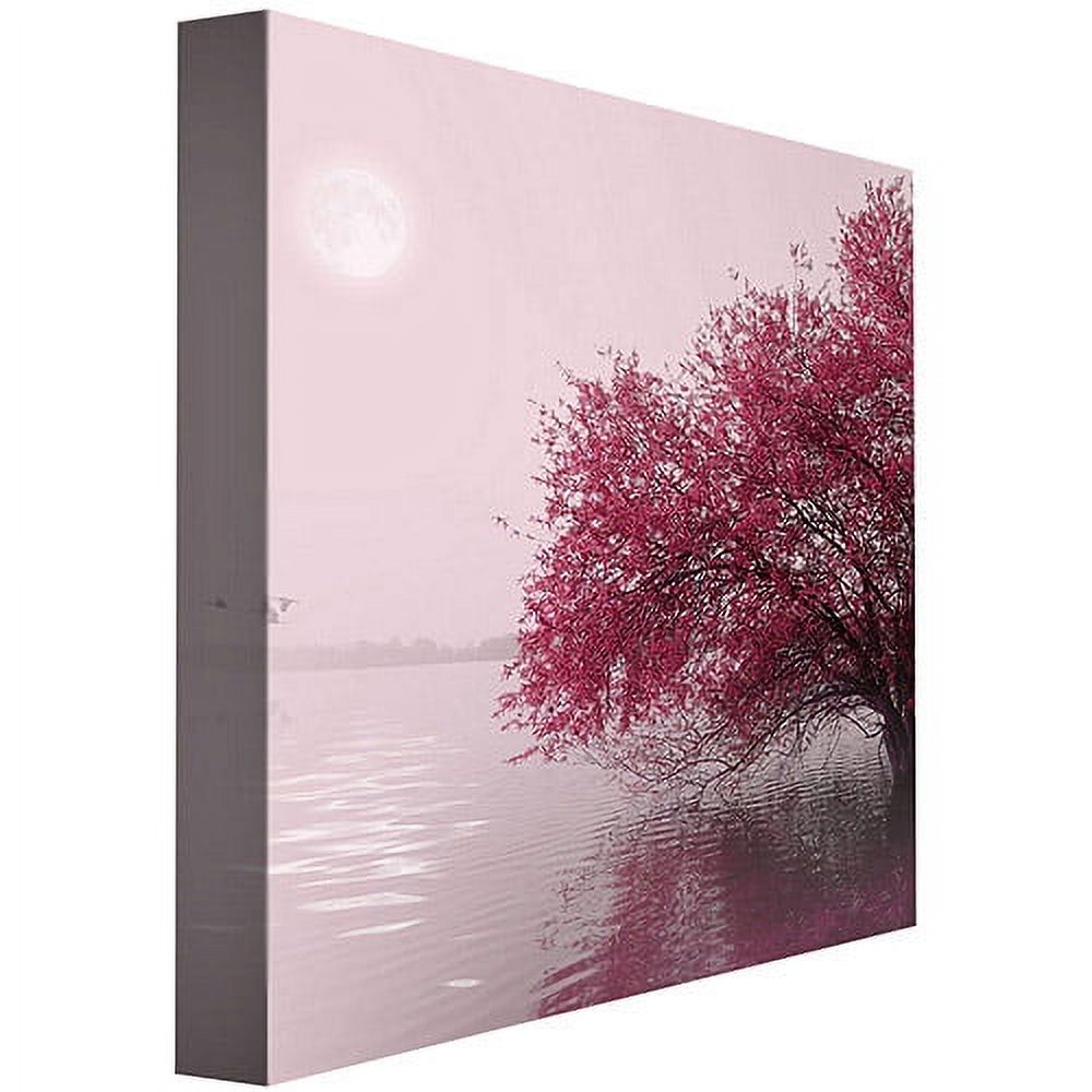 Trademark Art "Full Moon on the Lake" Canvas Art by Philippe Sainte-Laudy