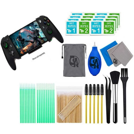 PowerA - MOGA XP7-X Plus Bluetooth Controller for Mobile & Cloud Gaming on Android/PC - XP7-X+ With Cleaning Manual Kit Bolt Axtion Bundle Used