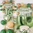 thumbnail image 3 of Kit de Decoración para Fiesta de 16 Años Verde Salvia 45 Piezas, 3 of 6