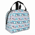 thumbnail image 3 of Hello Kitty Insulated Lunch Box Reusable Thermal Cooler Lunch Bag Work Food Picnic Container Tote Bags, 3 of 10