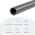 thumbnail image 3 of Uxcell Rigid Round Pipe Light Grey 0.65 x 0.79"(ID*OD) High Impact for Water Pipe Crafts Cable Sleeve, 3 of 6