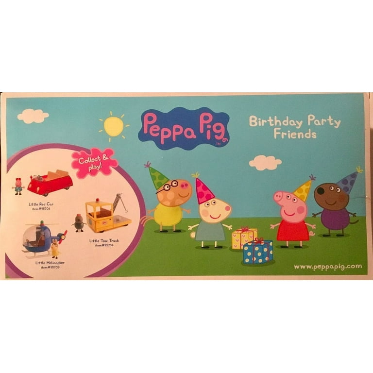 7 Peppa Pig Birthday Favor Bags Cartoon Party Bags Great for
