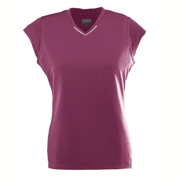 Augusta Ladies' Cap Sleeve V-Neck Rally Jersey 1204