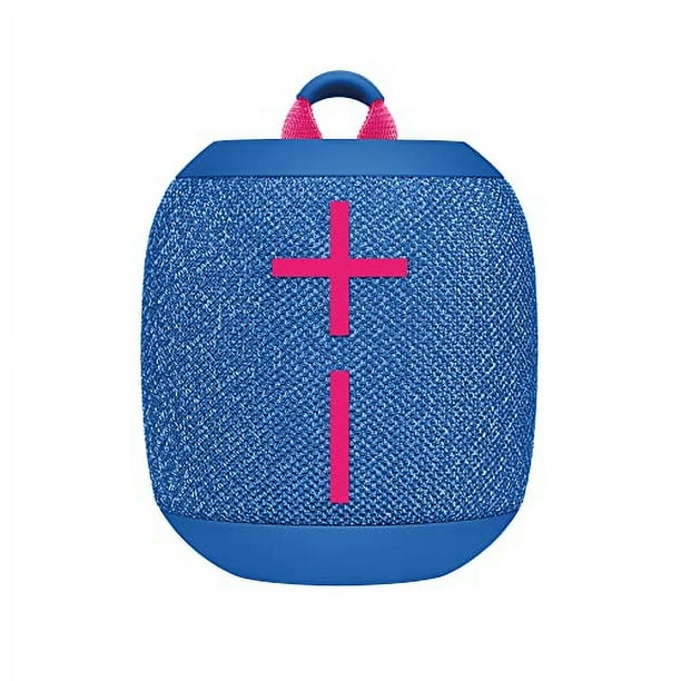 Ultimate Ears WONDERBOOM 3, Small Portable Wireless Bluetooth Speaker, Big Bass 360-Degree Sound for Outdoors, Waterproof, Dustproof IP67, Floatable, 131 ft Range - Performance Blue