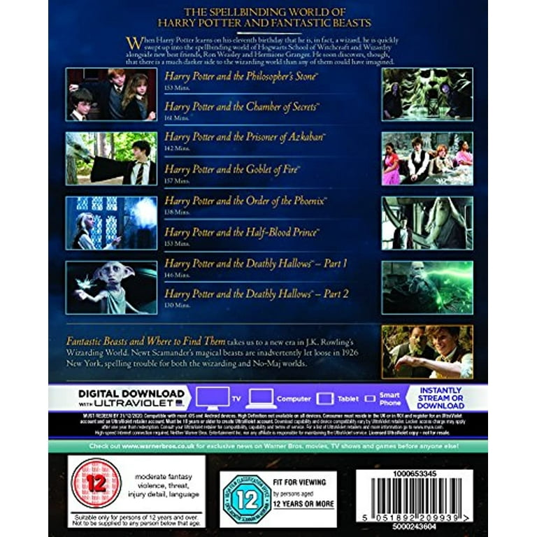 J.K. Rowling's Wizarding World: 9-Film Collection (Blu-ray