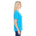 thumbnail image 3 of Threadfast Ladies' Triblend Fleck Short-Sleeve V-Neck T-Shirt, 3 of 3