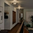 thumbnail image 3 of 52588PN Kichler Lighting Cecil - 4 Light Flush Mount-10.5 Inches Tall and 17.75 Inches Wide-Polished Nickel Finish, 3 of 7
