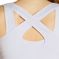 thumbnail image 2 of Baweave Women‘s Medium Support Zip Front Sports Bra  Sizes S-3XL, 2 of 6
