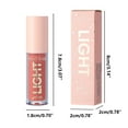 thumbnail image 3 of Lip Gloss, Moisturizing Lip Gloss, Candy Lip Gloss Mirror Finish Pearl Gloss, Velvet Texture Easy Apply Comfortable Wear, 3 of 5