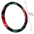 thumbnail image 4 of Fish 14.5 Inch Printing PVC Leather Auto Accessories Steering Wheel Cover, 4 of 6