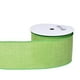 thumbnail image 2 of Cinta decorativa Ribest Linen, alambrada, 6,5 cm x 9,1 m, color verde claro, 2 of 2