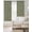 Green, variant on Brown Floral Black Out Curtains 84 Inch Long for Living Room, Vintage Spring Botanical Flowers Blackout Curtain Shade Thermal Insulated Window Curtains Grommet Drapes 42"x84" 2 Panels