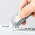 thumbnail image 3 of 1Pcs Pocket Knife Portable Safe Sturdy Auto-Retract Uncrate Student Penknife Office Stationery, 3 of 10