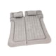 thumbnail image 1 of Colchón de aire inflable SUV de 47x64 pulgadas con dos almohadas con bomba de aire DC para actividades al aire libre impermeable multiusos Gris, 1 of 9